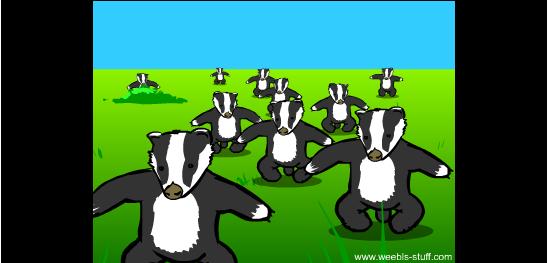 MORE BADGERS!!!